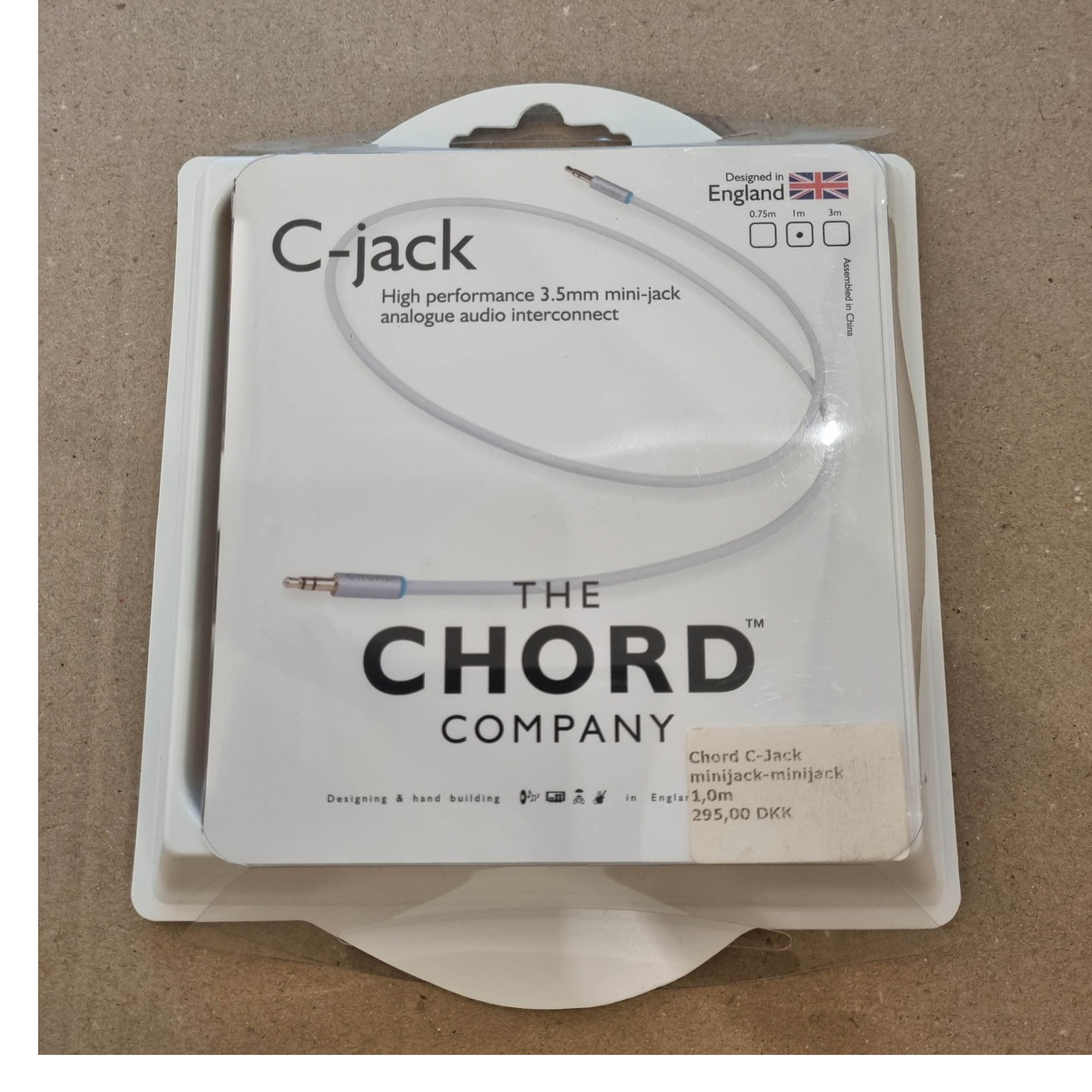 Chord C-jack  mini jack/mini jack