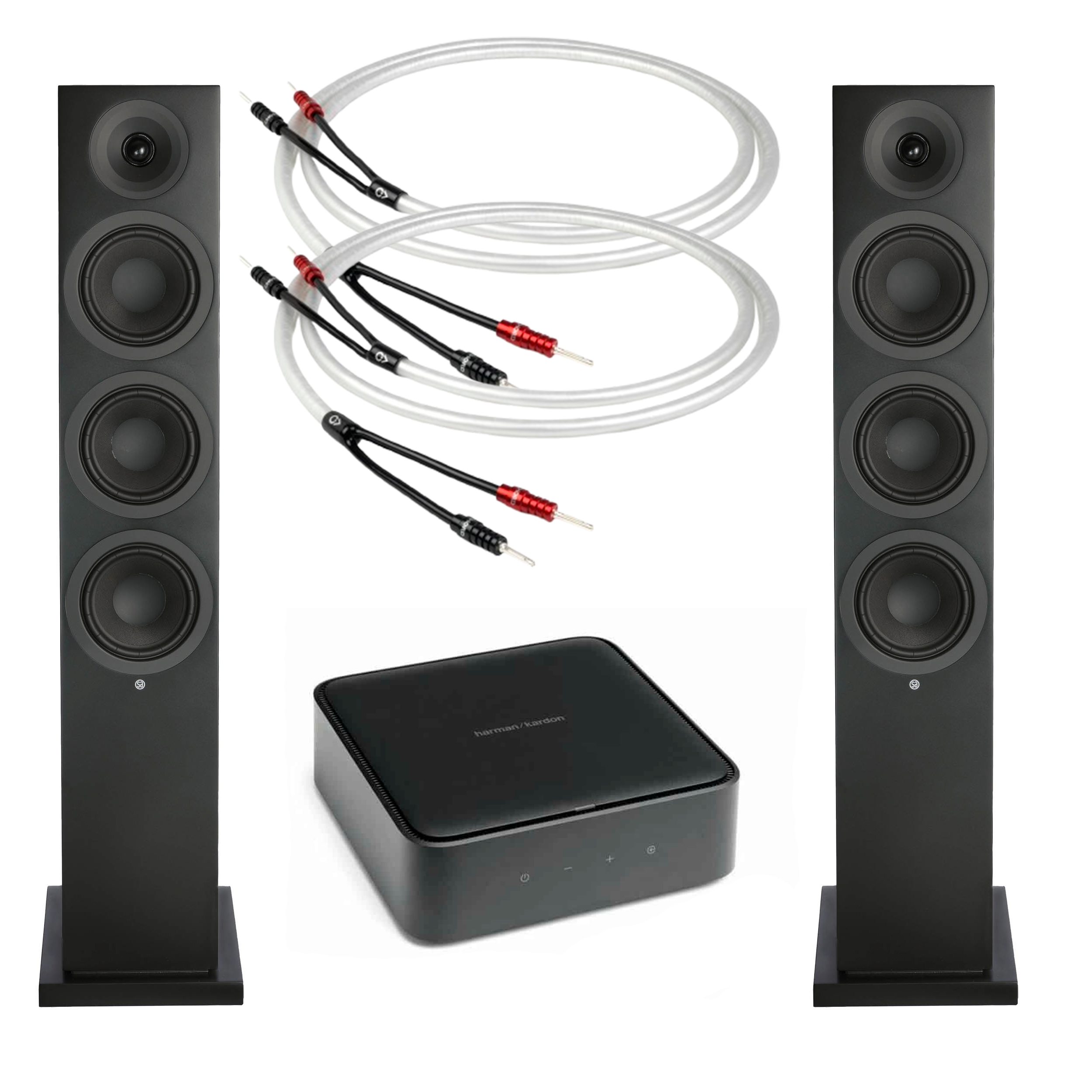 Harman Kardon Citation amp + System Audio SA Signature 40+ 2x3 meter Chord ClearwayX