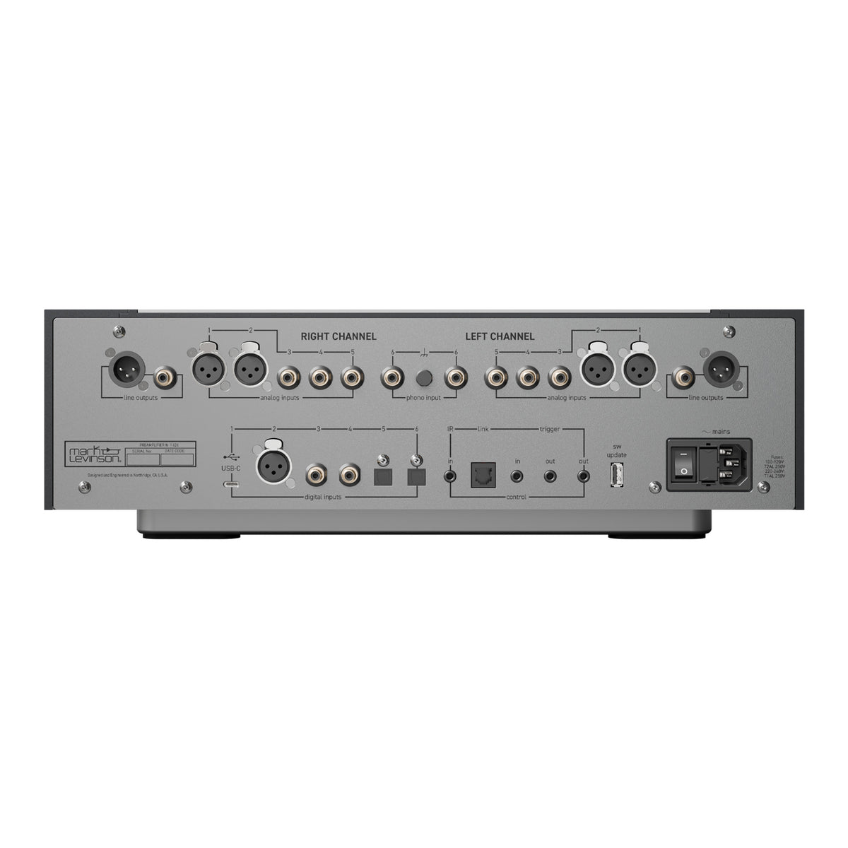 Mark Levinson № 626 dual-monaural preamplifier