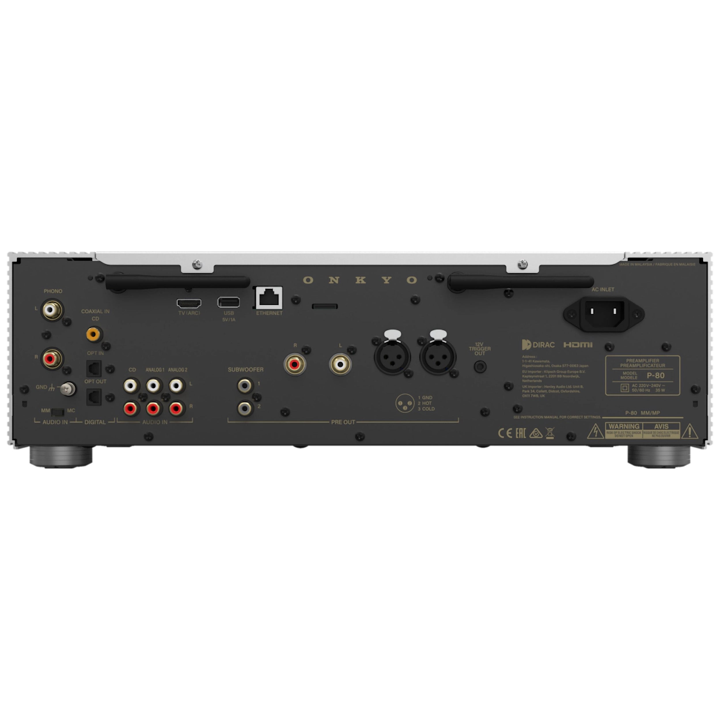 Onkyo Icon P-80 - Preamplifier - Lydspecialisten