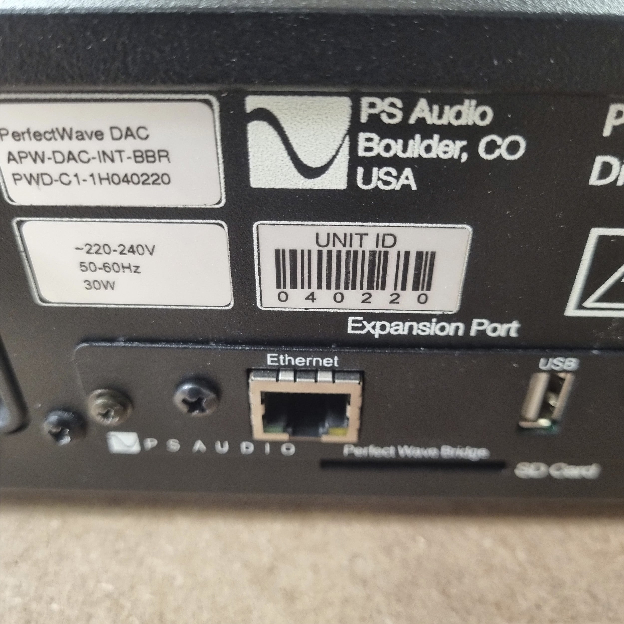 PS Audio PerfectWave DAC/Streamer (Bridge II)
