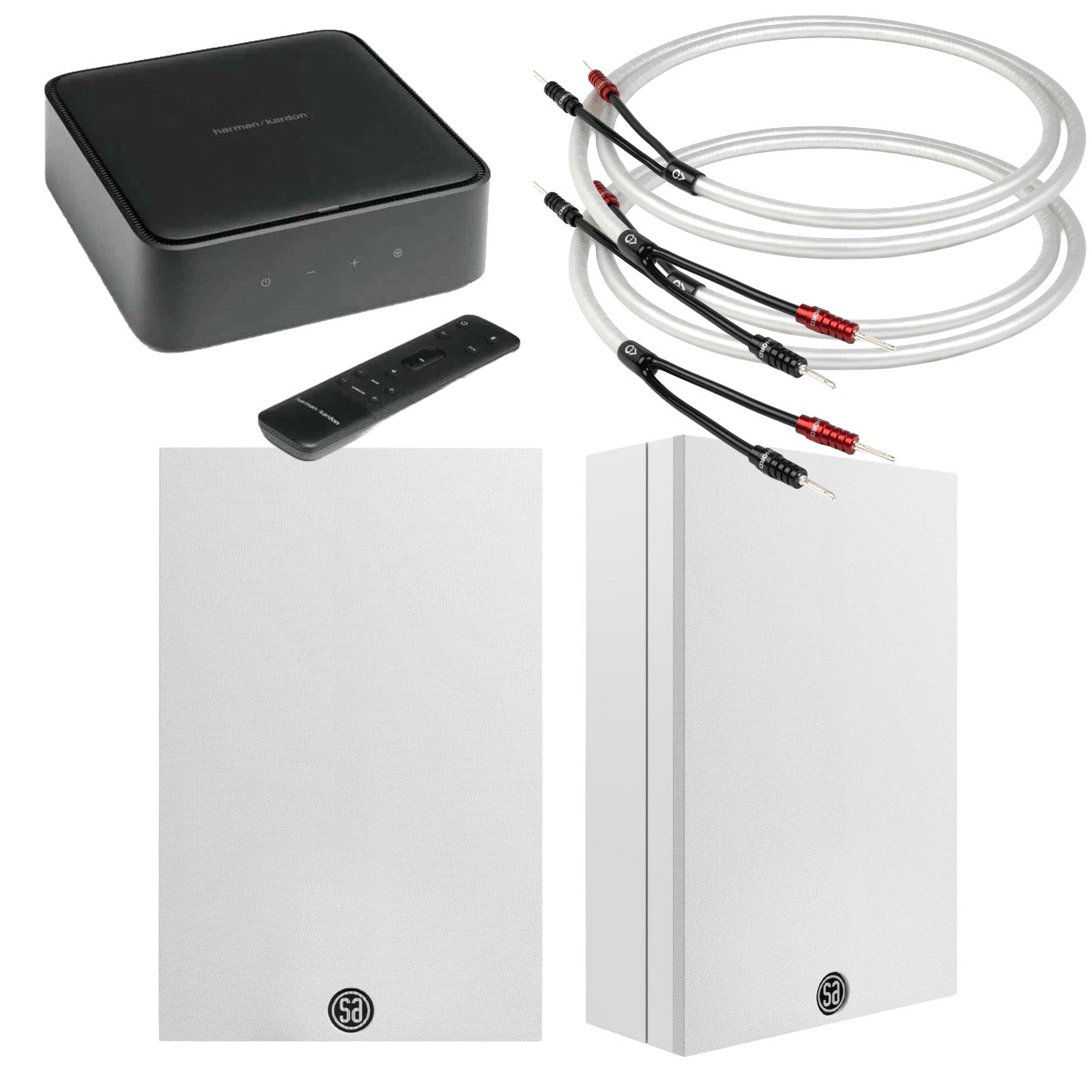 Harman Kardon Citation amp + System Audio SA Signature 6+ 2x3 meter Chord ClearwayX