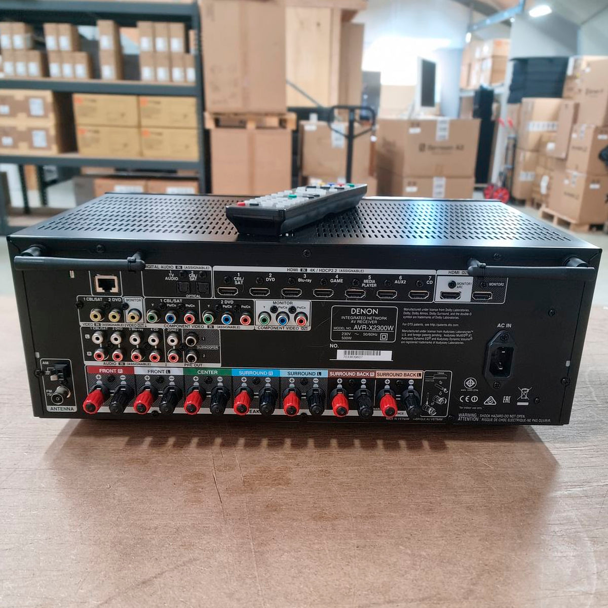 Denon AVR-X2300W (BRUGT)