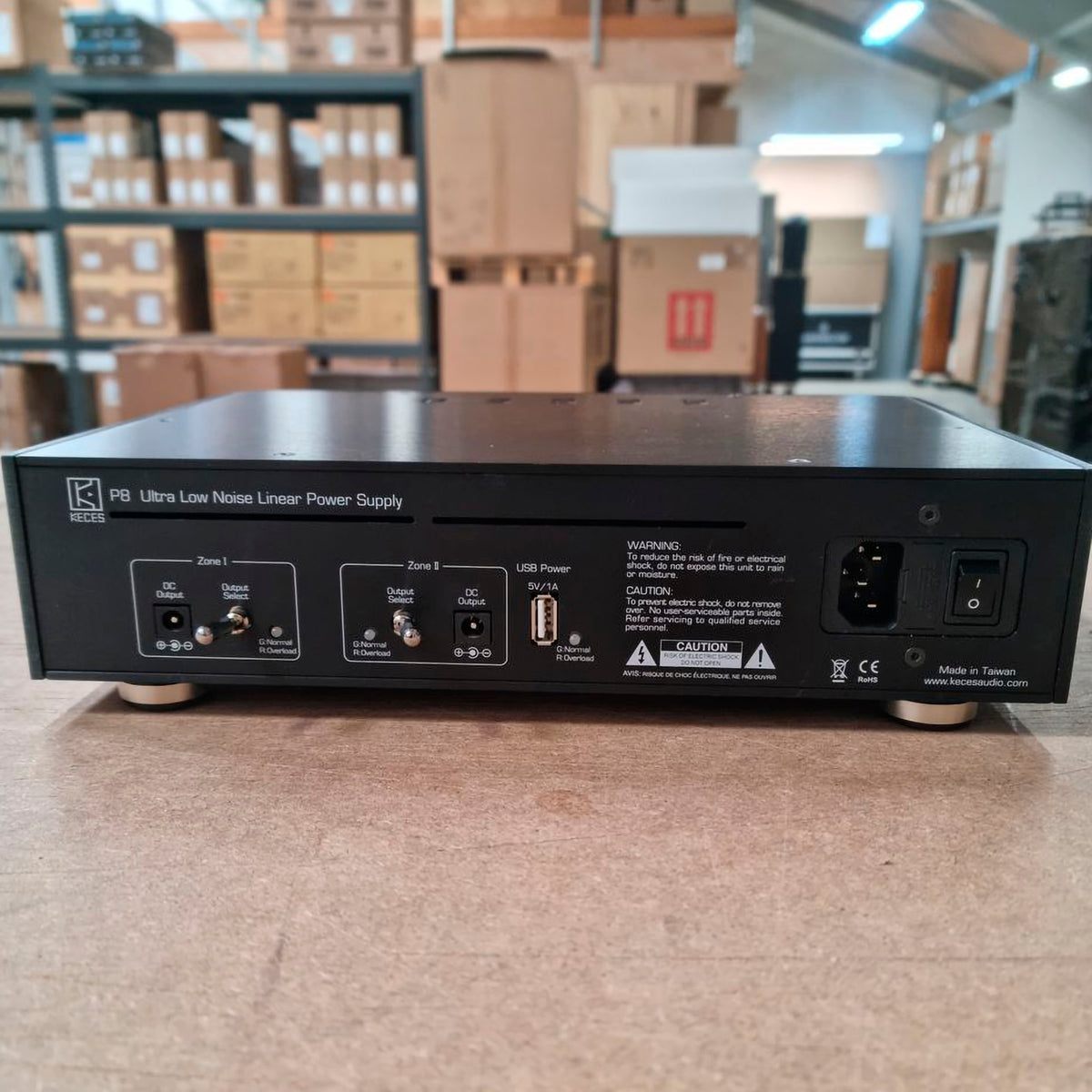 Keces P8 Dual 9/12 V + 12/15 V (BRUGT)